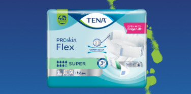 Egy csomag TENA Flex termék 